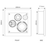 Monitor Audio Soundframe 3 OnWall, настенная акустика — изображение 2