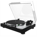 Thorens TD 402 DD (TP72, AT VM95E), gloss black, проигрыватель