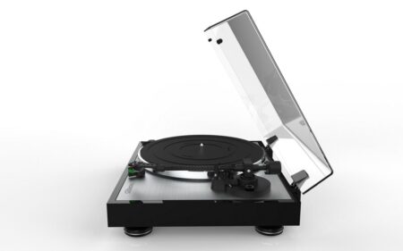 Thorens TD 402 DD (TP72, AT VM95E), gloss black, проигрыватель — изображение 3