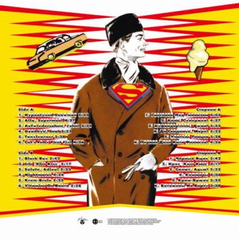 LP: Messer Für Frau Müller / Нож Для Фрау Мюллер — «Allo, Superman!» (1999/2021) [Black Vinyl] С АВТОГРАФАМИ — изображение 3