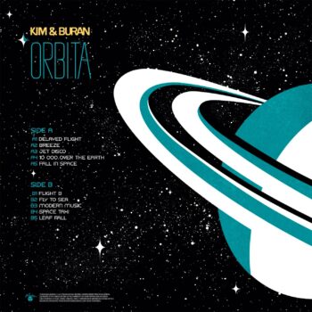 LP: KIM & BURAN — «Orbita» (2016/2023) [Limited White Vinyl] — изображение 2