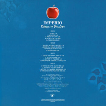LP: Imperio — «Return To Paradise» (1996/2022) [Black 2LP Vinyl] — изображение 2