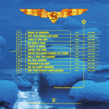 LP: E-Type — «Made In Sweden» (1994/2022)  [Black Vinyl] — изображение 3