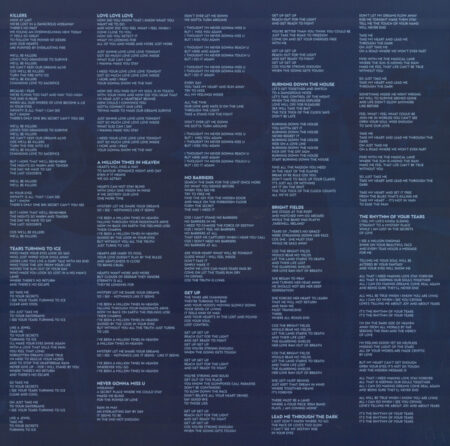 LP: Bad Boys Blue — «Tears Turning To Ice» (2020) [Limited Blue Vinyl] — изображение 7