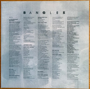 LP: Bangles — «Different Light» (1985/2022) [Pink & Purple Marbled Vinyl] — изображение 5