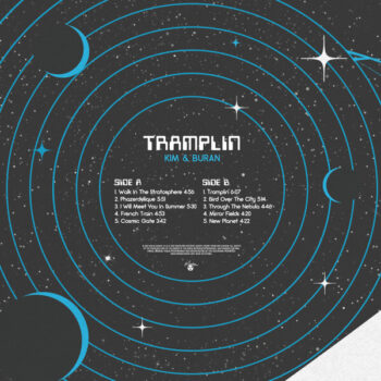 LP: KIM & BURAN — «Tramplin» (2022) [Limited Blue Vinyl] — изображение 3