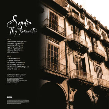 LP: Sandra — «My Favourites» (1999/2023) [Limited Orange Vinyl] — изображение 3
