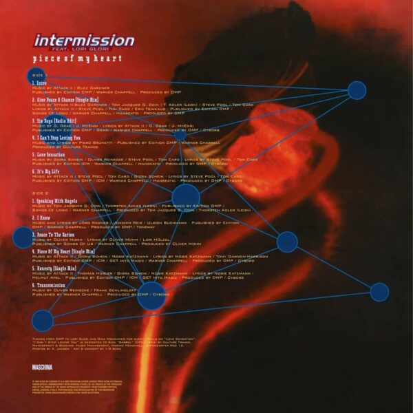 LP: Intermission — «Piece of my heart» (1994/2023) [Limited Blue Vinyl] — изображение 3