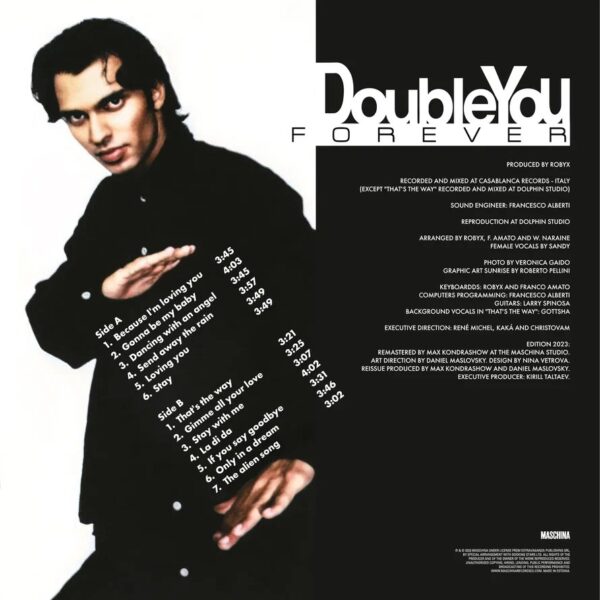 LP: Double You — «Forever» (1996/2023) [Black Vinyl] — изображение 3