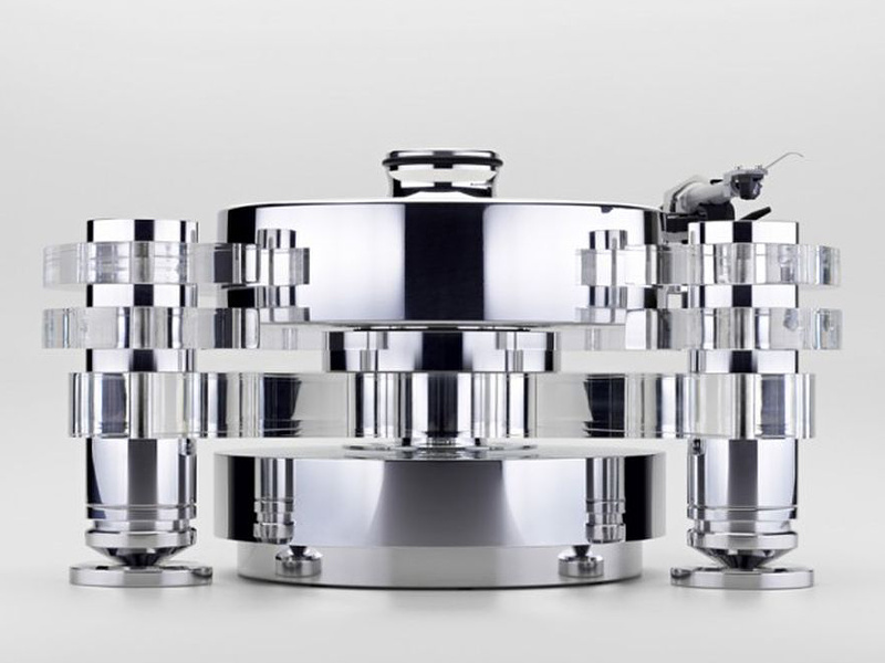 Transrotor ORION REFERENCE FMD с тонармом Transrotor TRA9 Black, MC головкой Transrotor Figaro, Блоком питания Konstant FMD и алюминиевым прижимным диском — изображение 4