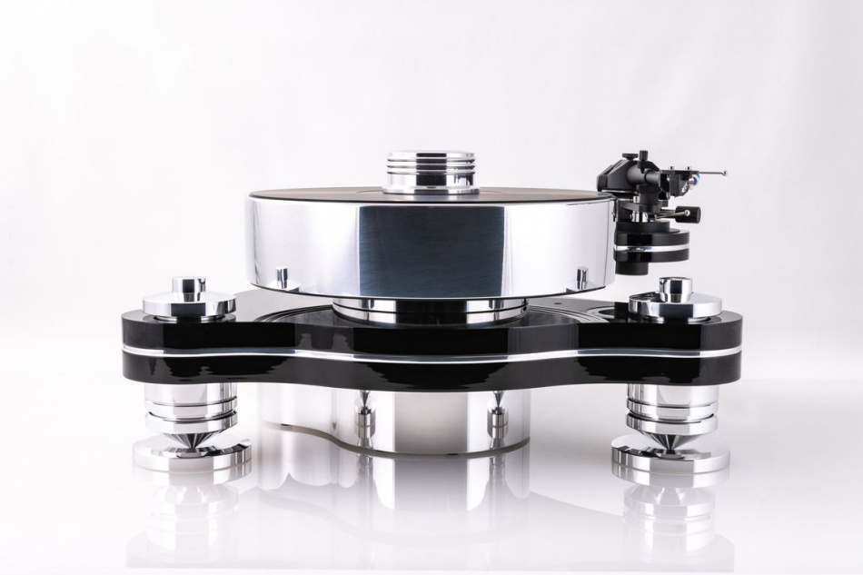 Transrotor RONDINO NERO FMD с тонармом Transrotor TRA9 Black, MC головкой Transrotor Figaro, Блоком питания Konstant FMD — изображение 2