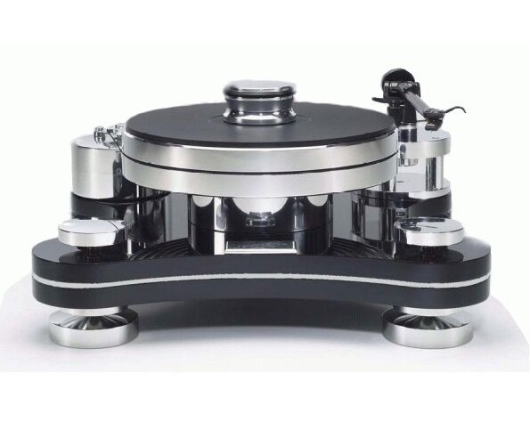 transrotor_zet_3_black_rega_rb_330_mc_transrotor_merlo Transrotor ZET 3 Black с тонармом Rega RB 330, MC головкой Transrotor Merlo — изображение 1