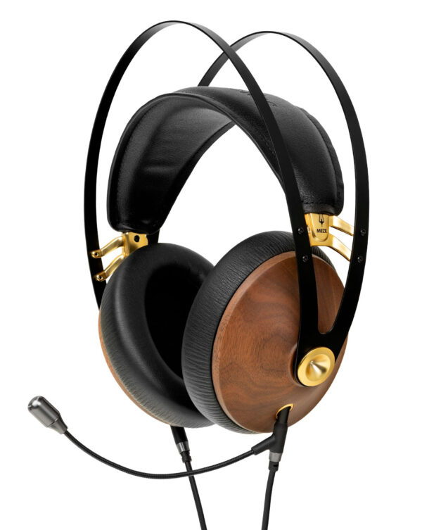 Meze 99 Classics walnut gold Headset, наушники с гарнитурой