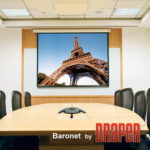 Draper Baronet 92 HDTV MW, моторизированный экран — изображение 3