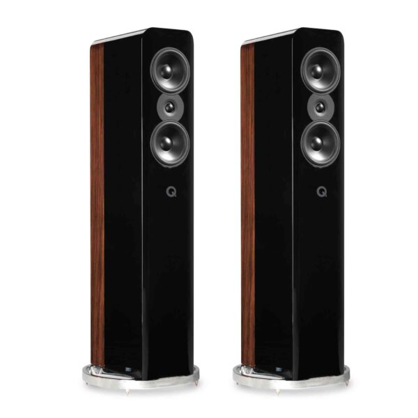 Q-Acoustics Concept 500 Gloss Black & Rosewood