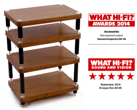 Atacama Evoque Eco 60-40, Gloss Black/Dark Bamboo, 3 полки + база — изображение 3