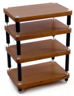 Atacama Evoque Eco 60-40, Gloss Black/Dark Bamboo, 3 полки + база — изображение 2