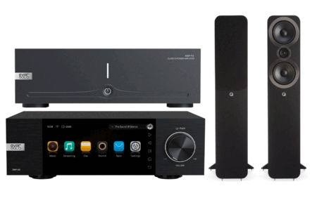 EVERSOLO DMP A-6 LE 2 + AMP-F2 + Q-Acoustic Q 3050i
