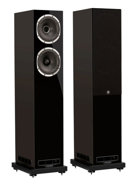 Fyne Audio F501S, piano gloss black