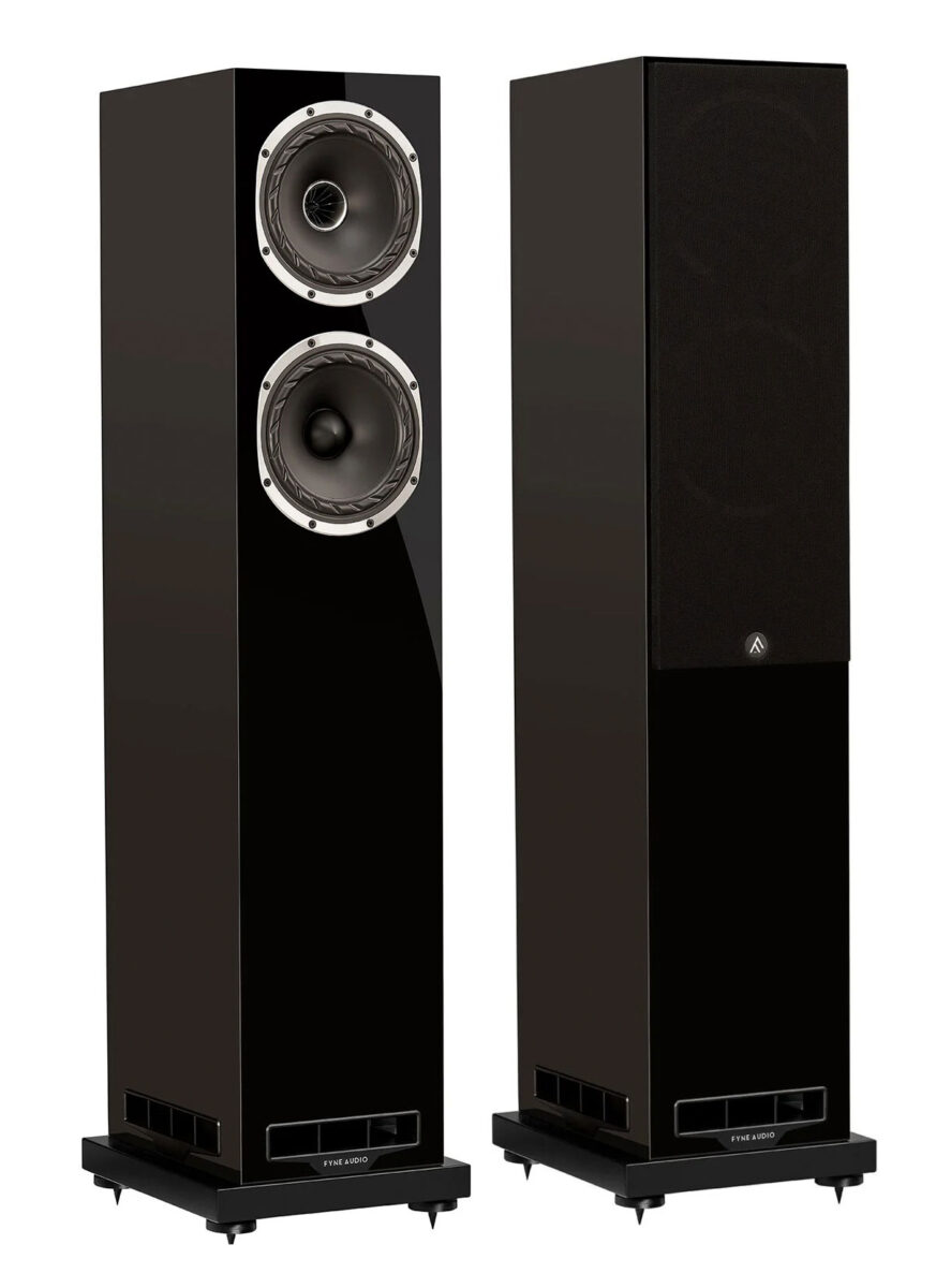 Fyne Audio F501S, piano gloss black