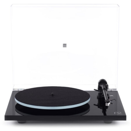 Rega Planar 2 Black Carbon с пылезащитной крышкой