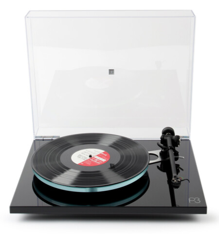 Rega Planar 3 black, Nd3 с пылезащитной крышкой